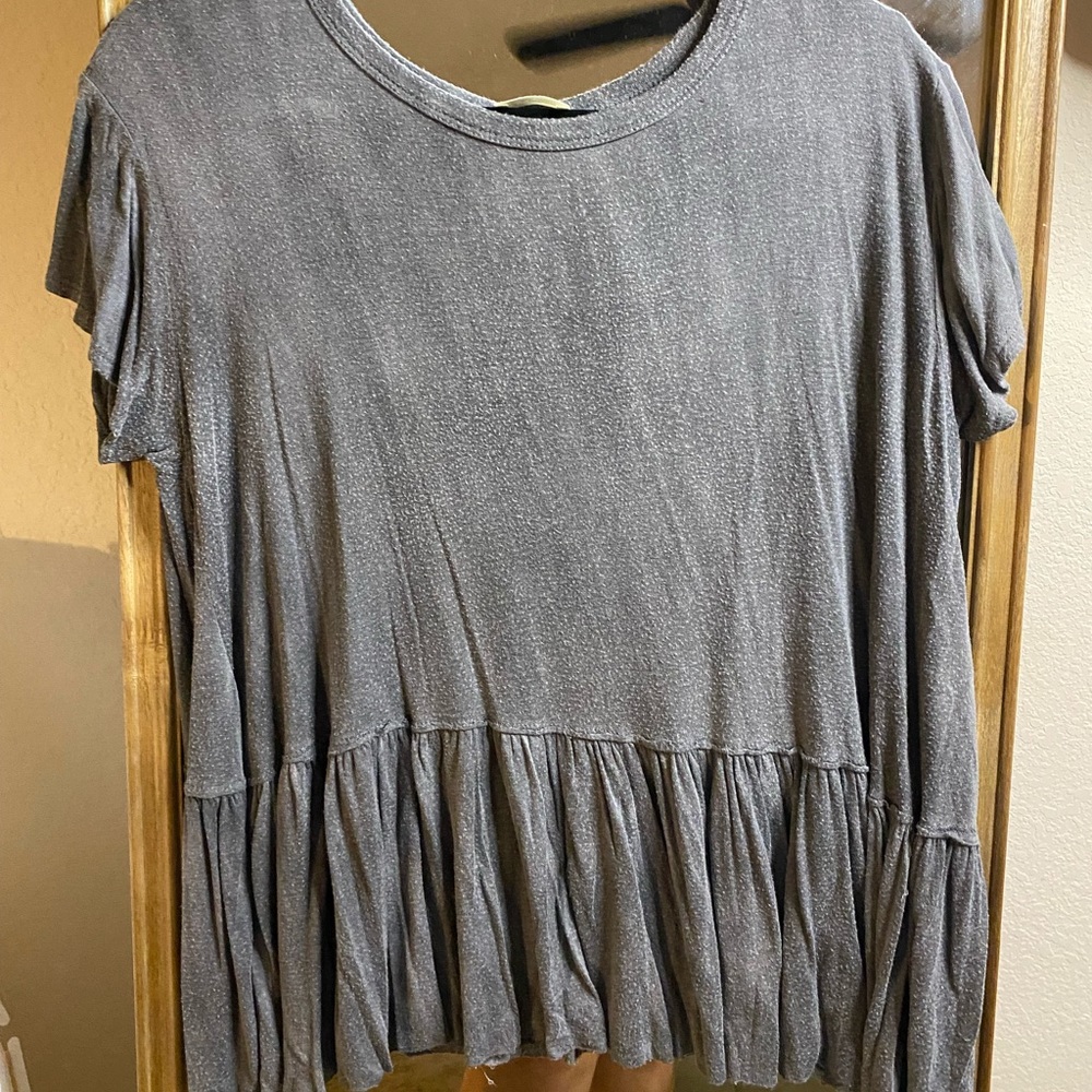 Caution to the Wind flowy tee